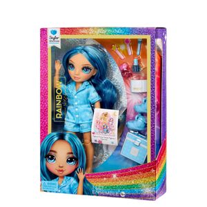 Rainbow High Junior High PJ Party Doll - Skyler Blue